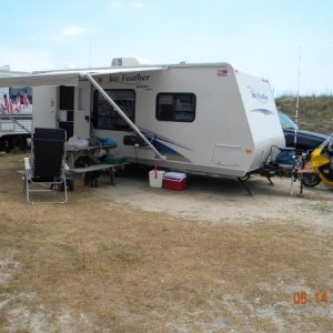 2011-Our 4th trailer-Tent gone, back to trailer 2011 JayFeather 22 ft.