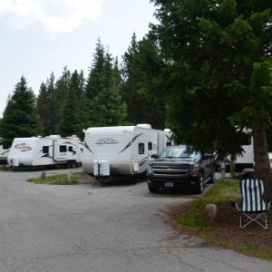 Yellowstone Fishing Bridge RV park 1