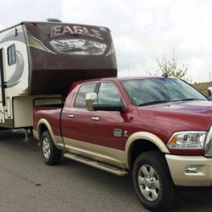 First tow with the 2015 Ram3500HD