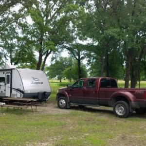 Little Jay and Big Hoss at Lake Tawakoni