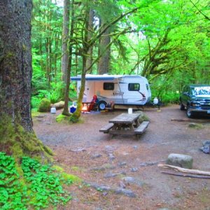 Mt Baker-Snoqualmie National Forest Campground Verlot,Wa. 5-27-15