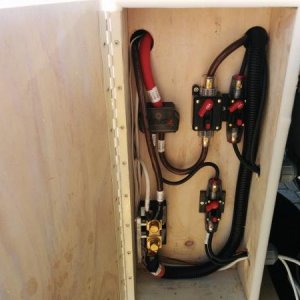 Switch/circuit breaker compartment