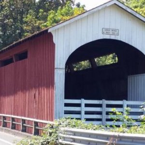 Covered bridge tour in Cottage Grove, or