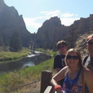 Incredible scenario and hiking at Smith Rock near Redmond
   Will definitely go back again