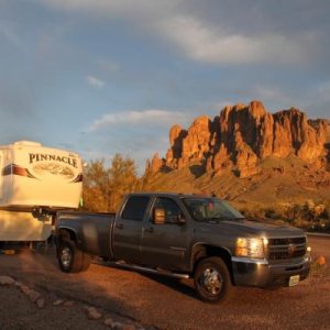 Lost Dutchman State Park in Arizona.