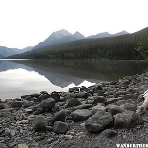 Bowman lake camp ground