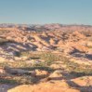 Sunset Panorama Across Escalante Canyons and Beyond