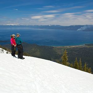 Happy Backcountry Skiers