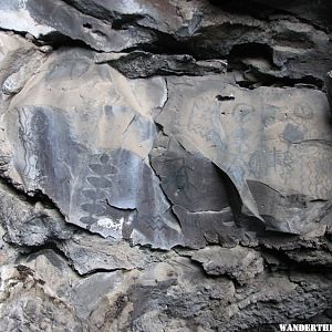 More Symbol Bridge cave pictographs