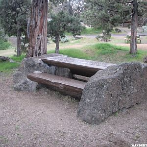 Campground table