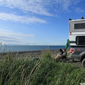 Anchor Point beach camping