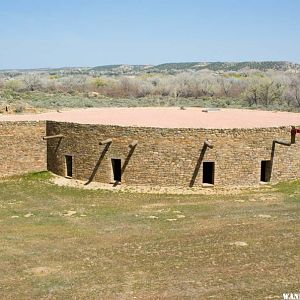 Kiva at Aztec Ruins, NM