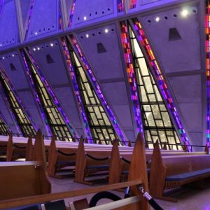 Chapel at AF Academy,Colo springs.