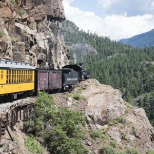 Durango-Silverton train ride