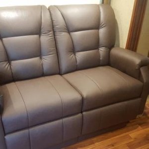 Lambright dual-recliner love seat.