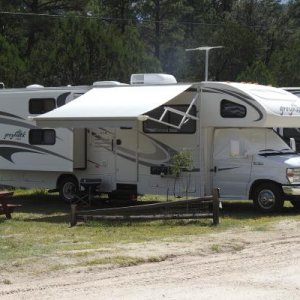 Harvey the RV at Burro Mountain