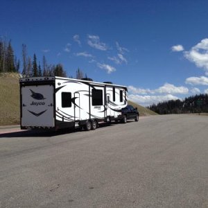 Continental Divide Elev. 9584 - Wyoming