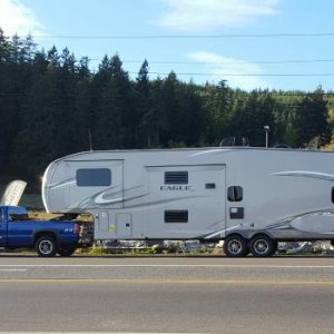 First trip out with our new 5ver! Praying this will be our forever RV!