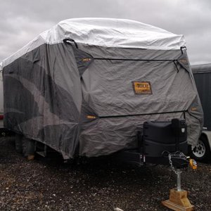 Unit is now winterized and ready to bed down for the winter.