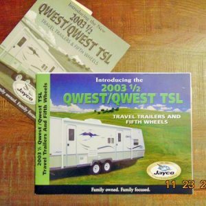 2003 1/2 ? Yes, there was a 2003 and a 2003 1/2 Qwest. Lasted only one year, i bought the last one (lastqwest2003@....) The 2003 was still prior Qwest