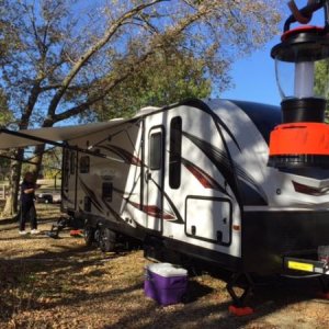 First weekend outing. Stayed at a State Park.