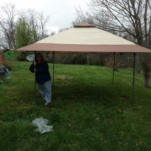 New Coleman 13X13 Camping Shelter