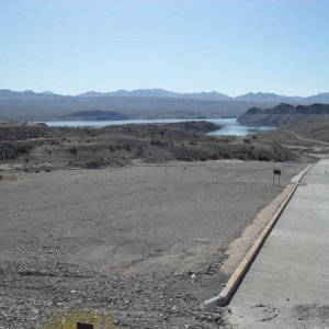 What's left of Lake Mead, southern Nevada