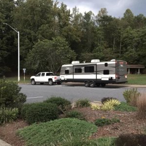 TV & TT - NC Rest Area with landscaping