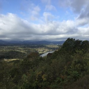 View from Campfire Lodgings