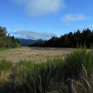 Runway for fly-in campers - Nehalem Bay State Park, northern Oregon coast