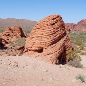 Beehive Rock Formations - Valley of Fire State Park, southeastern Nevada