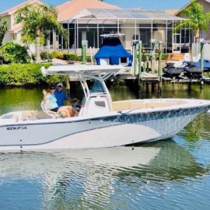 Boat we share with our daughter in Apollo Beach, FL