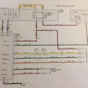 ELECTRICAL   FORD Towing circuit   2