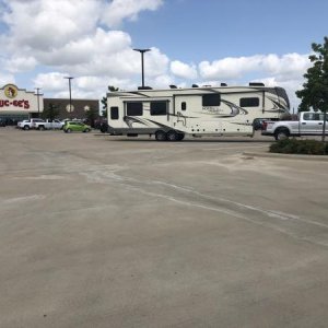 Our first travel trip! Bucee's in Terrell!