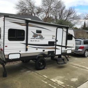 trailer and car wide