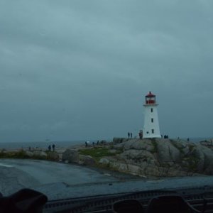 arrived at peggys cove