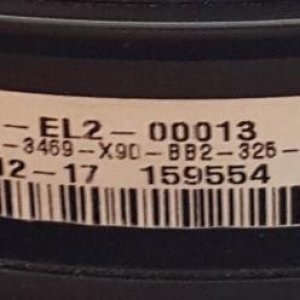 Frameless window part number label