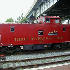 WMSR  3 Rivers Caboose #2