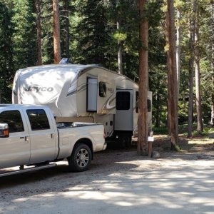 North fork campground bighorn mountains Wyoming