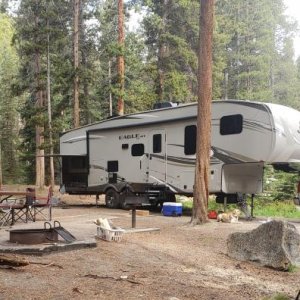 Big horn mountains middle fork campground