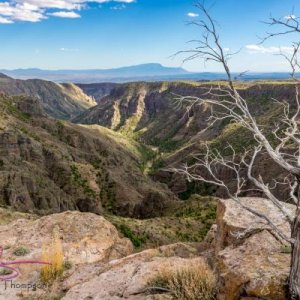 another view of a valley in the Jemez Mountains