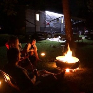 Dillon State Park Campground - Zanesville, Ohio 
June 12, 2020
Very nice campground, limited full hookups. Good hiking opportunities. Sites are averag