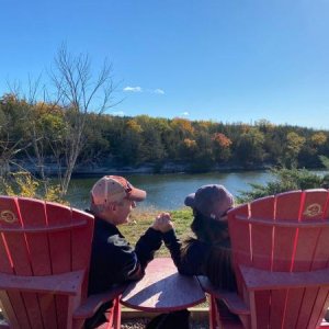 Overlooking the Trent Canal