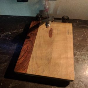 Cutting board sink cover