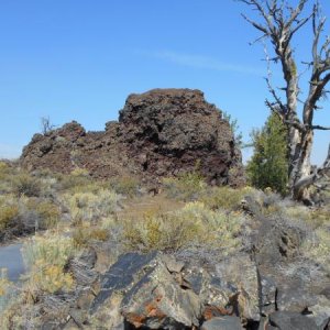 Devils Orchard nature trail - Craters of the Moon National Monument - Arco, ID