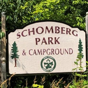 Camping at Schomberg Park.