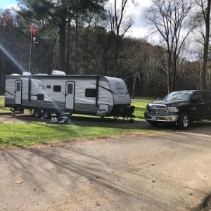 Mohican State Park Campground site#120