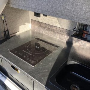 OUTDOOR KITCHEN UPGRADE INDUCTION COOKTOP