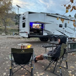 OUTDOOR KITCHEN UPGRADE VIZIO SURROUND SOUND WITH 43" LED TV