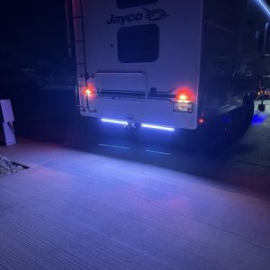 CUSTOM TURN AND REVERSE LED LIGHT STRIP ADDED...WHAT A DIFFERENCE